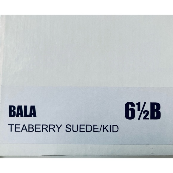 Sacha London Balance Teaberry Suede Heel 6.5B - Picture 7 of 7